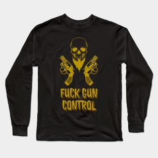 You don't like guns? So defend yourself with flowers hahaha Long Sleeve T-Shirt